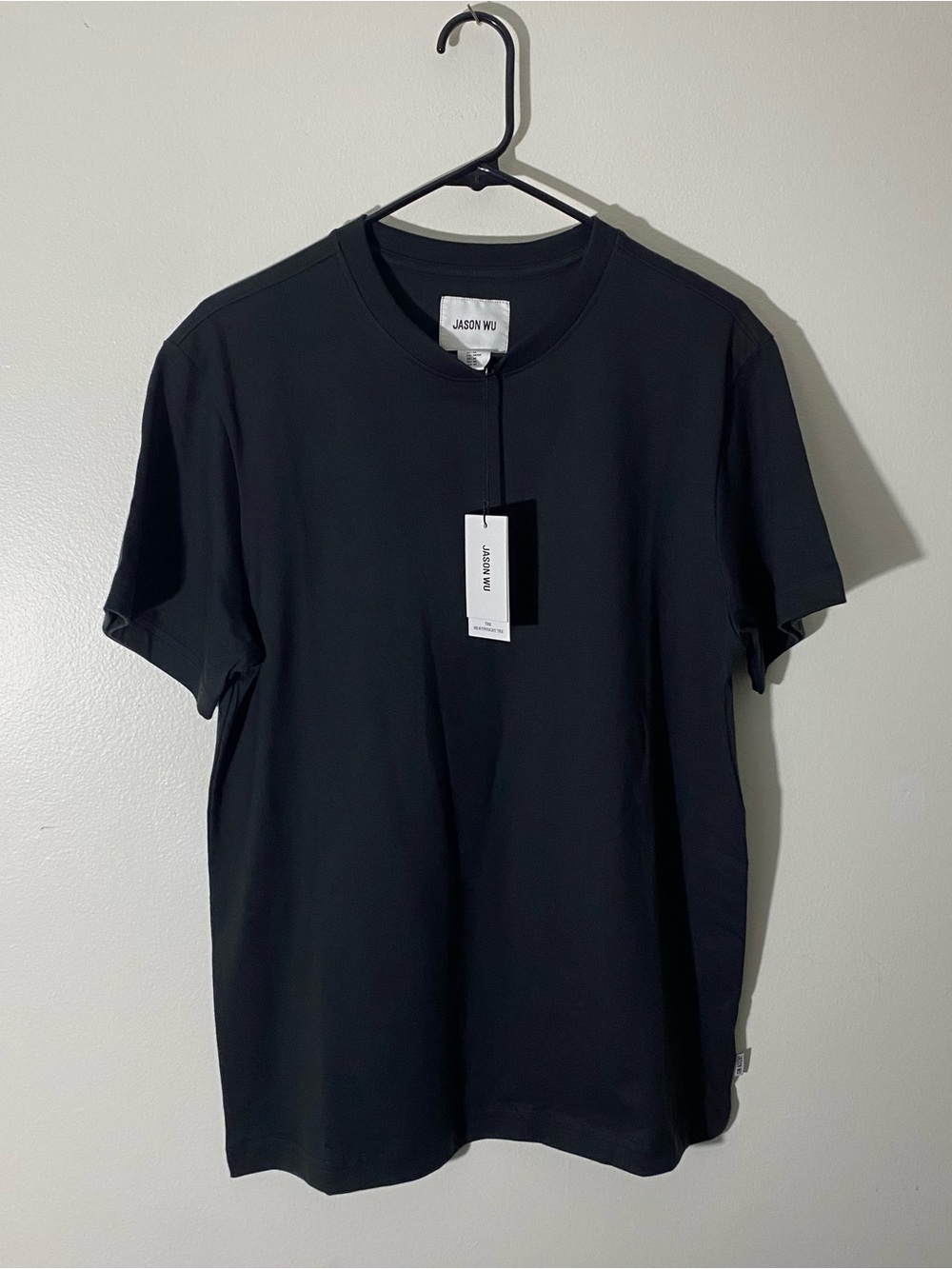 NWT Men’s Jason Wu 100% Cotton Black T Shirt Size Medium